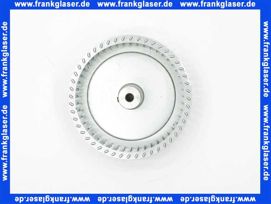 617239 Körting Gebläserad 120x40 rechts Nabe D8 2800 upm