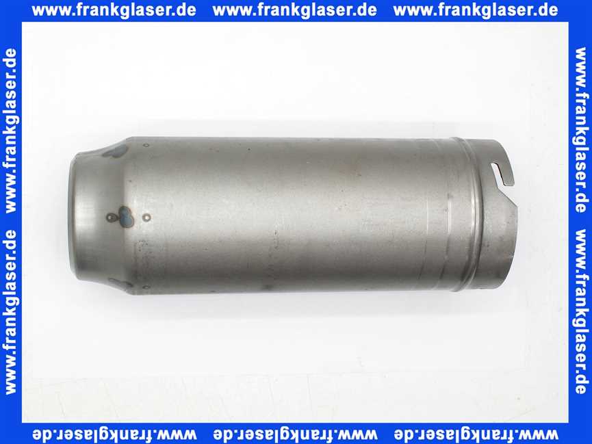 617697 Körting Mischrohr D120/82x330 mit Schnellverschluss