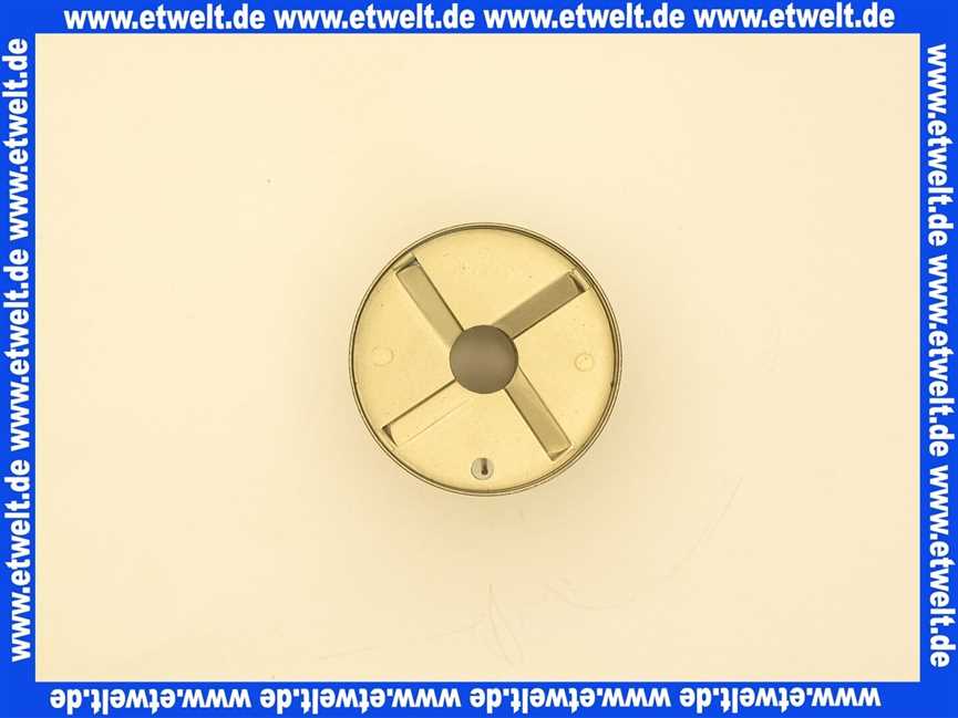 618113 Körting Stauscheibe 63/16D abgedreht mit Halterung + A