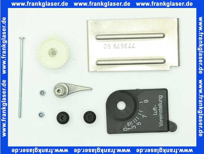 618663 Körting Luftklappenset JET 4.5/JET 50 Teile nach Stückliste
