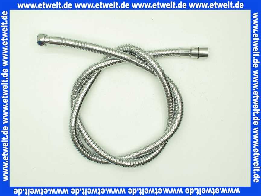 193521500 KWC KWC-Kuri Brauseschlauch 1/2 Zoll x 1/2 Zoll x 1500mm Niederdruck