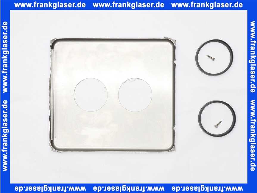 2000105111 KWC Aquarotter Edelstahlabdeckplatte