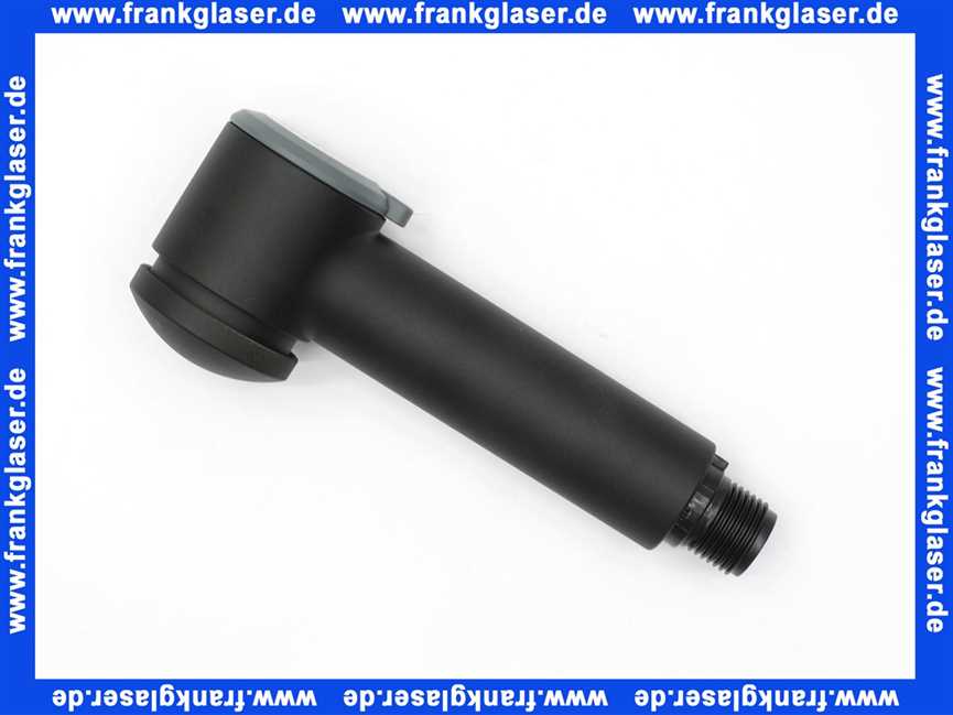 Z534852136 KWC Küchenbrause INOX A225 schwarz-matt