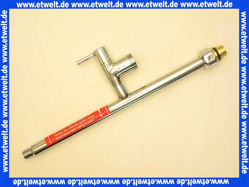 z535403 KWC Standrohr ohne Auslauf verchromt