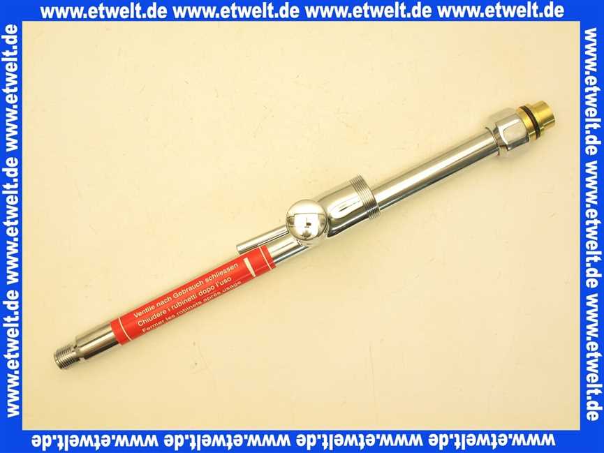 z535403 KWC Standrohr ohne Auslauf verchromt