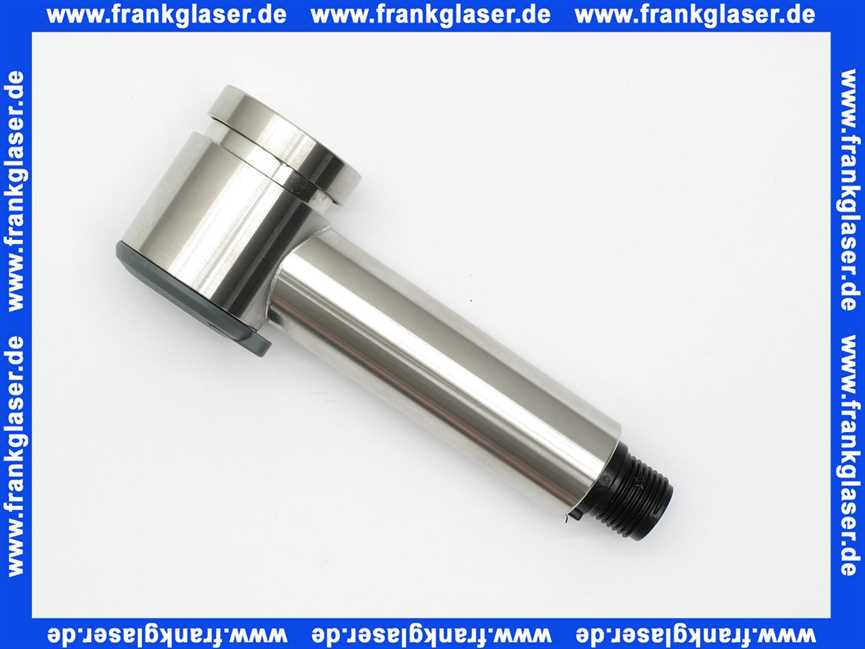 Z.535.524.700ND KWC Wechselbrause Küchenbrause Inox Edelstahl A225 für Niederdruckarmaturen