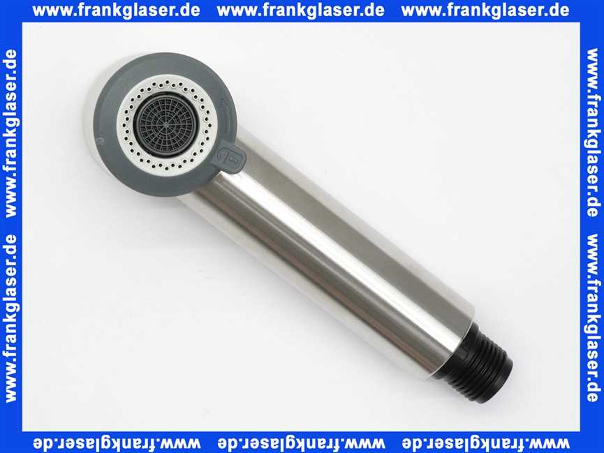 Z.535.524.700ND KWC Wechselbrause Küchenbrause Inox Edelstahl A225 für Niederdruckarmaturen