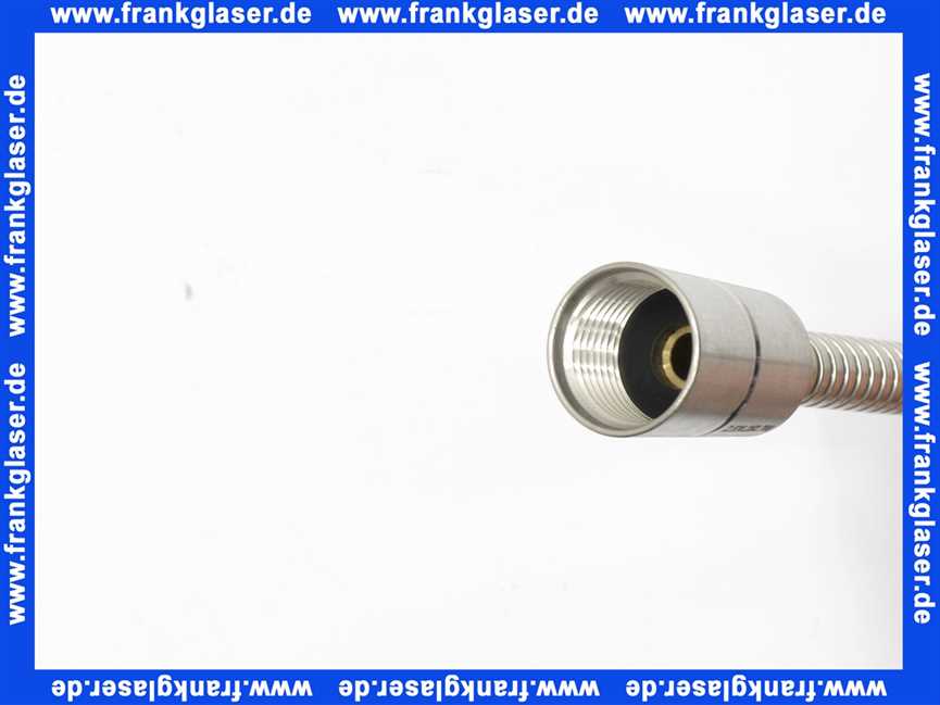 Z536252700 KWC Auszugschlauch komplett D10.5 L1400 Oberfläsche Edelstahl M12x1/G1/2