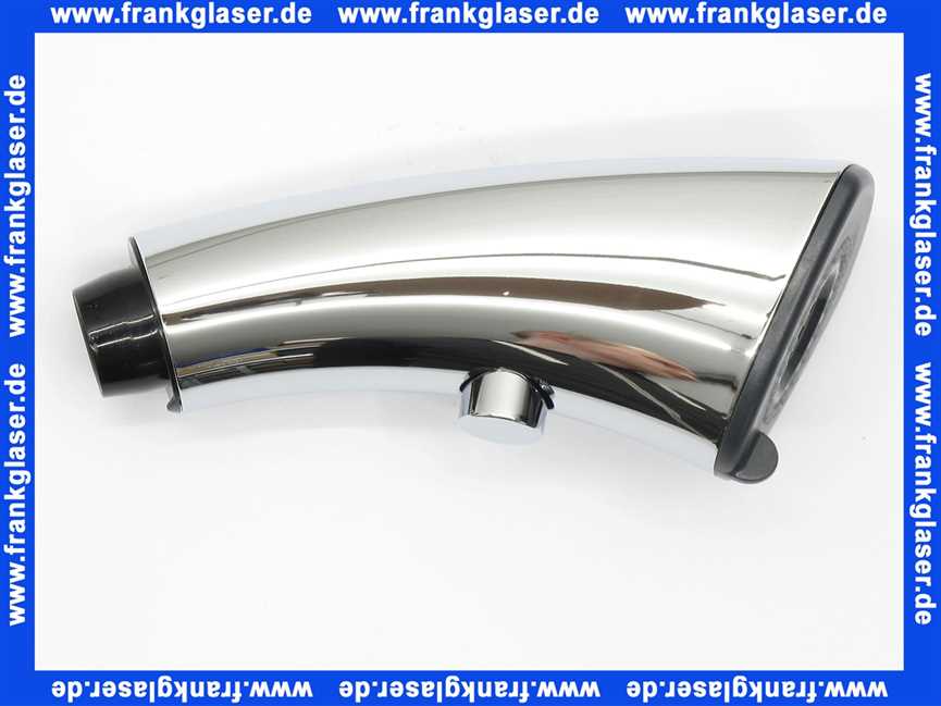 Z536544000 KWC Umstellbrause Handbrause SAROS ganzchrom