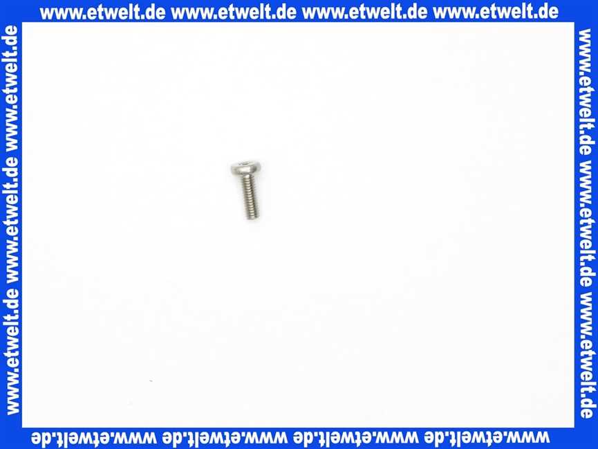 Z631311 KWC M4 x 12 RF.ST. BEFESTIGUNGSSCHRAUBE