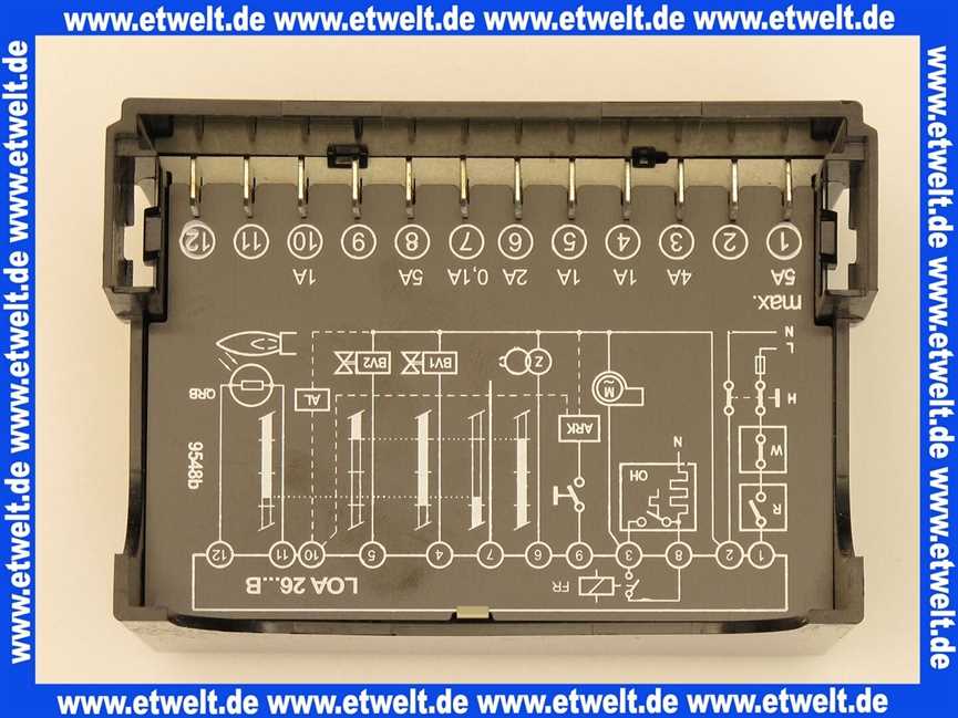 Ölfeuerungsautomaten LOA 26171B27 fernentriegelbar