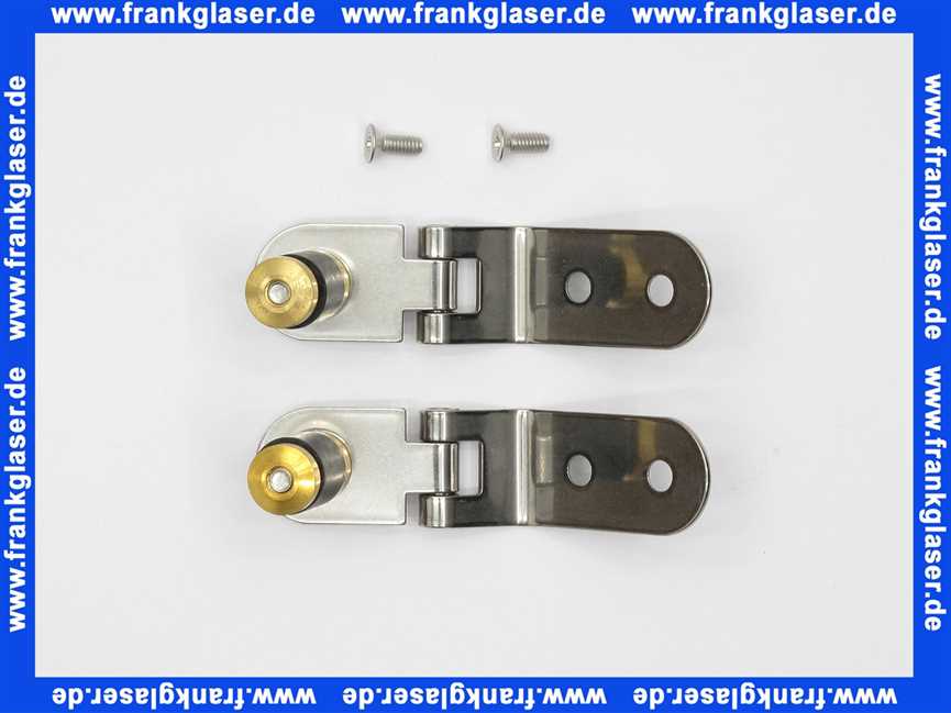 8941450040001 Laufen Scharniersatz für Urinaldeckel Serie Casa