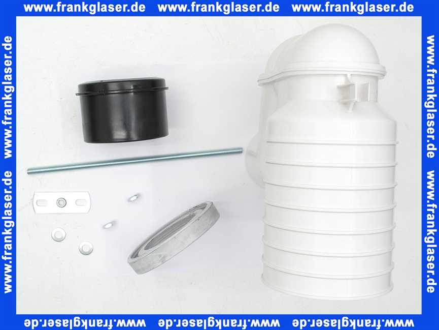 899025000001 Spezial WC Ablaufbogen Anschlußbogen Abgang senkrecht für Ablauf Wandabstand 22-35 cm