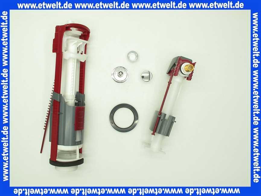 92052 Laufen Innengarnitur für aufgesetzten Spülkasten komplett