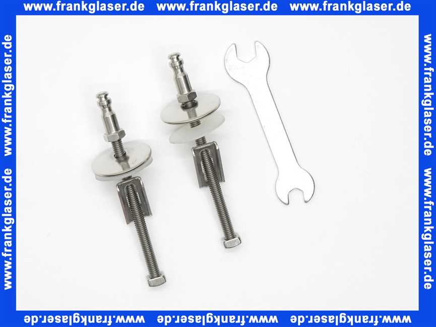 H8965470000001 Laufen Scharnierset Befestigungsset für WC-Sitz