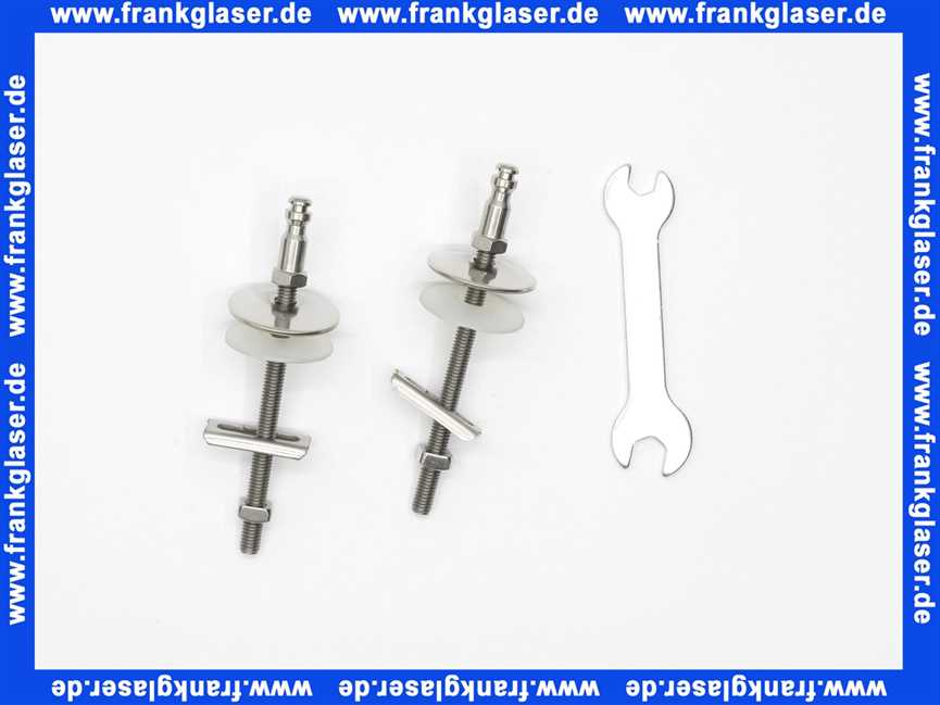 H8965470000001 Laufen Scharnierset Befestigungsset für WC-Sitz