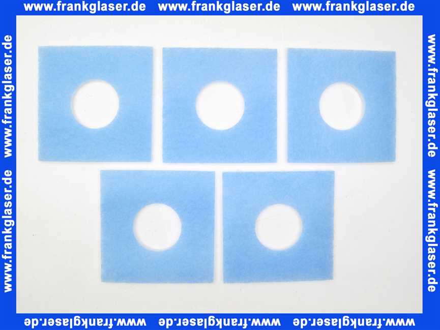 Limot Limodor Ersatzfilter Filtereinsatz F-LF/5 für LF-Lüfter 226/226mm (Paket a 5 Stück) 00010