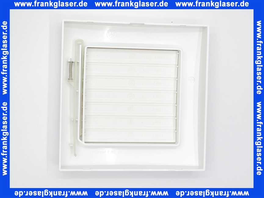 0059.1011.9001 Maico Lüfter Aufsatz Abdeckung Klappenrahmen