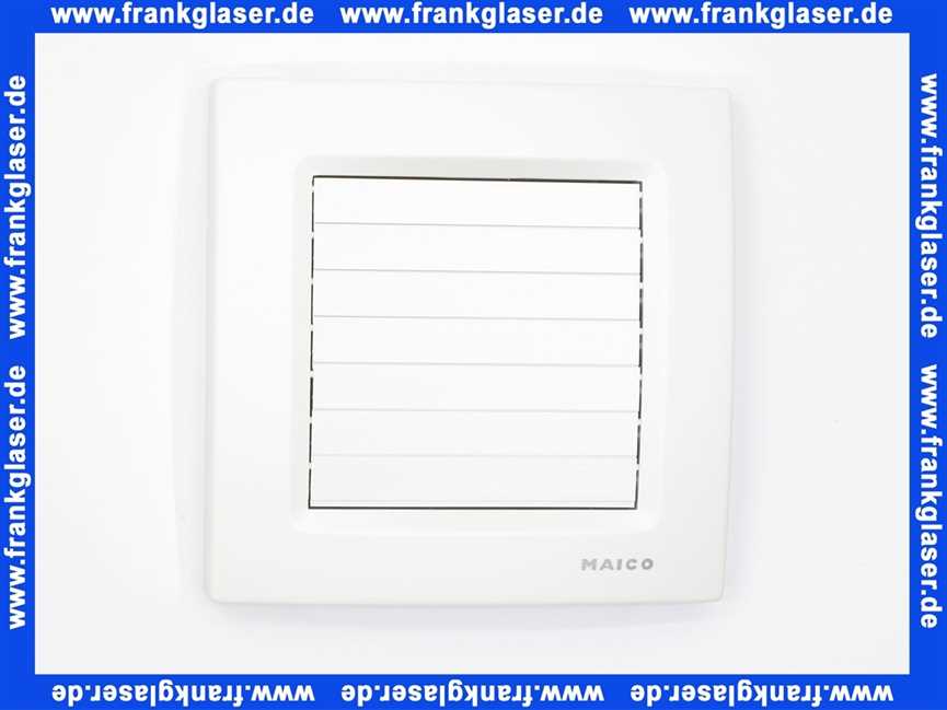 E05910039002 Maico Abdeckung Klappenrahmen als Ersatzteil für Kleinraumventilatoren ECA 100 K