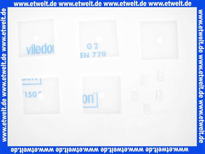 ZF60100A Maico Ersatz-Filtermatten Set ZF 60 / 100, 5 Stück