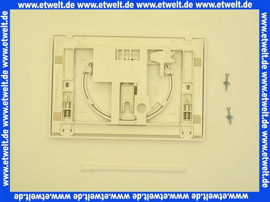 420701 Mepa Betätigungsplatte Elipse Start-Stop