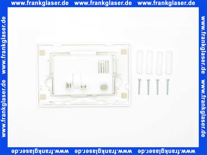 420710 Mepa® Betätigungsplatte weiss