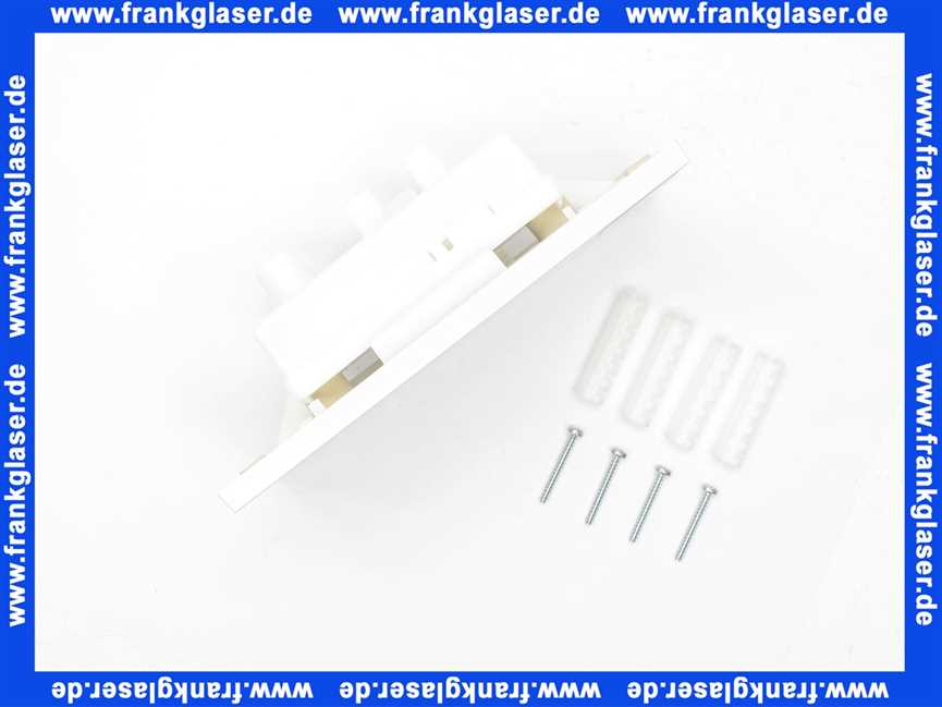 420710 Mepa® Betätigungsplatte weiss