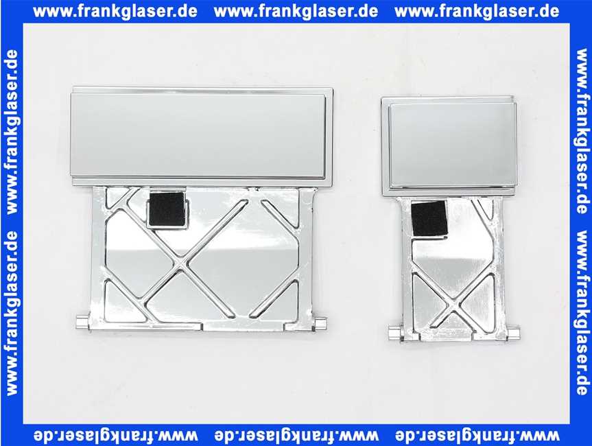 Mepa® orbit Betätigungstasten 2-M-Technik Chrom-Glanz 421834