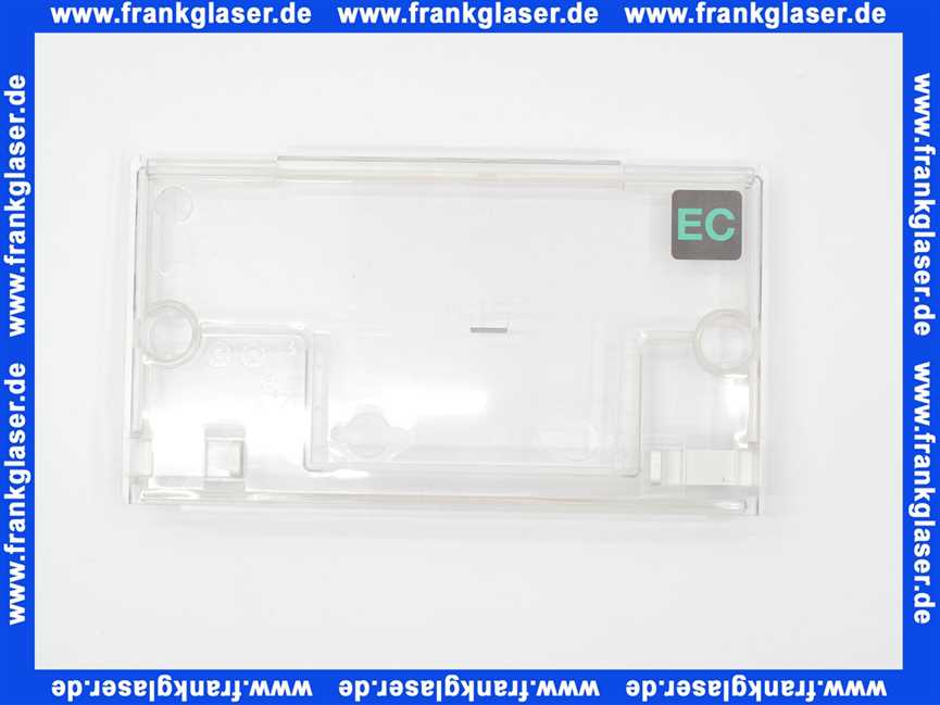 590233 Mepa® Montageplatte Revisionsplatte transparent mit Schieber für UP-Spülkasten