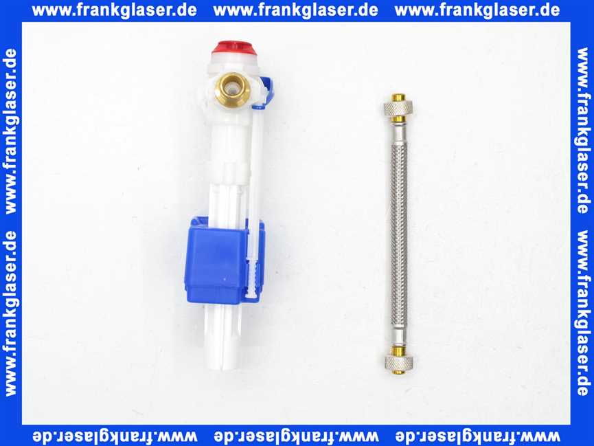 590267 Mepa® Ersatzset Füllventil mit Panzerschlauch für Sanicontrol-R11-Spülkasten