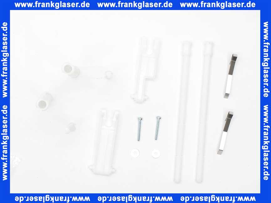 Mepa® Reparaturset für Spülkasten Betätigungsplatte Cube Typ A21 - E21 2-Mengen 590775