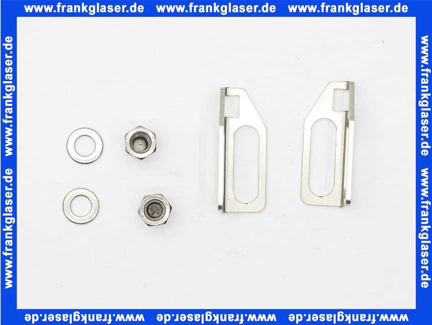 Mepa® TersoWALL Halter Abdeckblende UNTEN (Set a 2 Stück) 592004