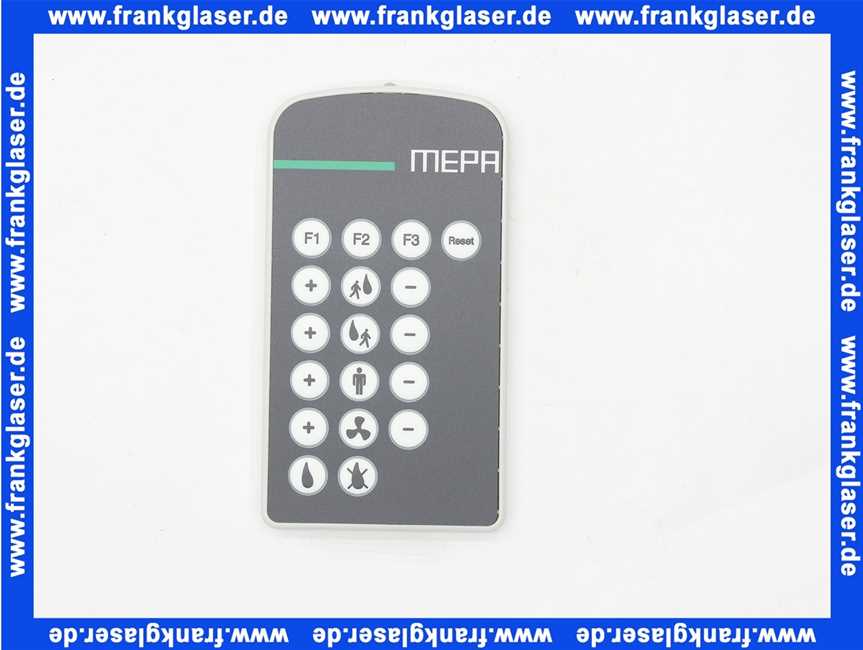Mepa® Sanicontrol Infrarot- Fernbedienung SC 900 718950