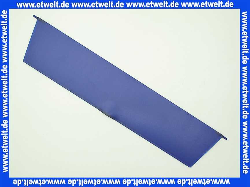 94.15658-5701 MHG MAN Klappe f. Unit Haube EcoStar 200/300/400, blau