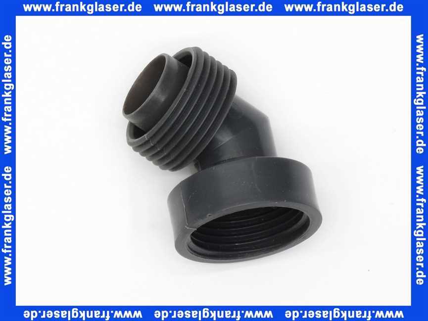 MHG MAN Kondensatschlauch Anschluß 60 Grd. f. Kesselanschluß DN 80/125 94681444207