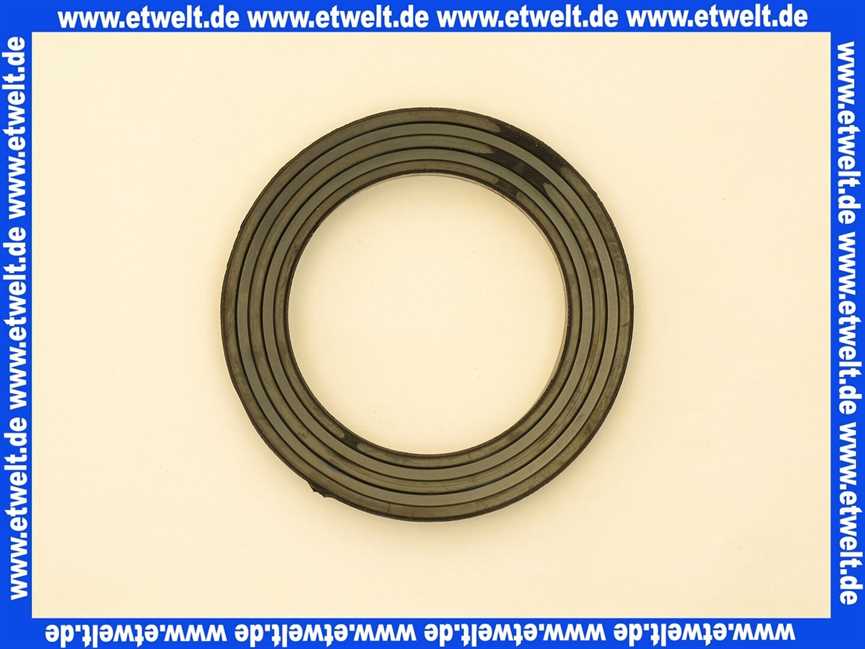 94.77087-5006 MHG MAN Flanschdicht. f. EM/EMT 120 für Flansch 120x120, 4-Loch