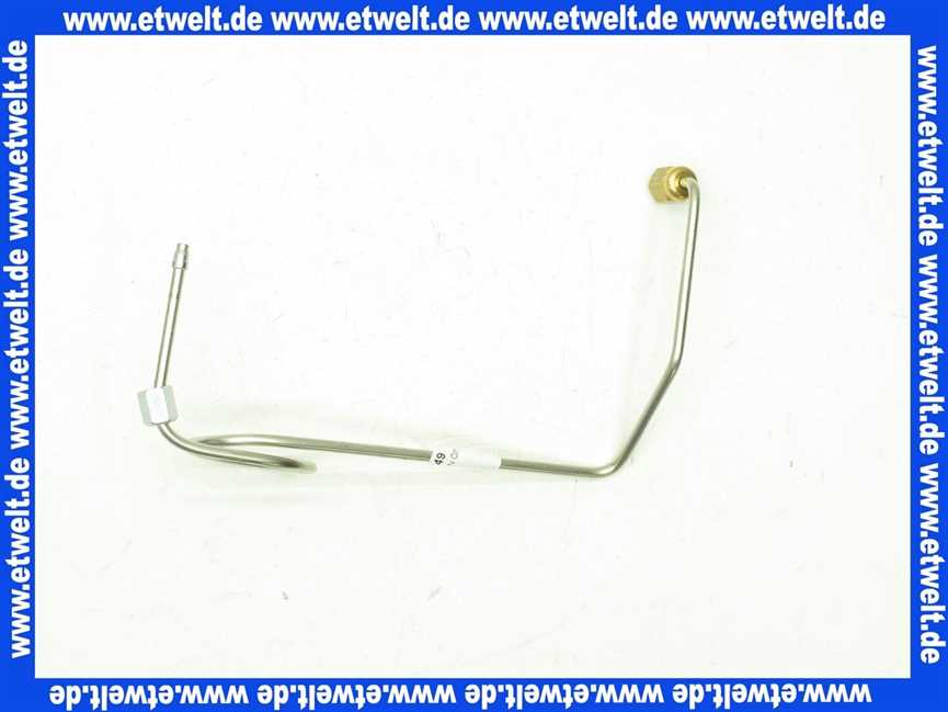 95.23144-0049 MHG MAN Ölrohr zur Düse RE 1LN Ausf. MAN / Wolf