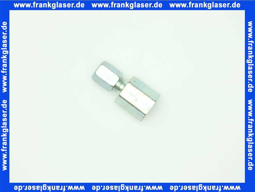 95.23185-0015 MHG MAN Aufschraub-Verschraubung Gai 04 Llr1/8, zyl., St. verz.