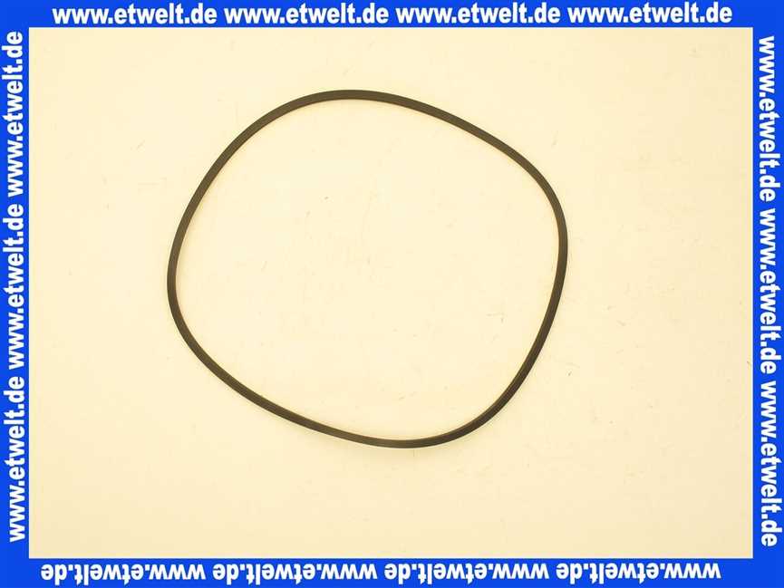 95.91287-0004 MHG MAN Viton-Dichtung f. Bodendeckel RSU/RST 130, 204,5 x 196 x 4mm