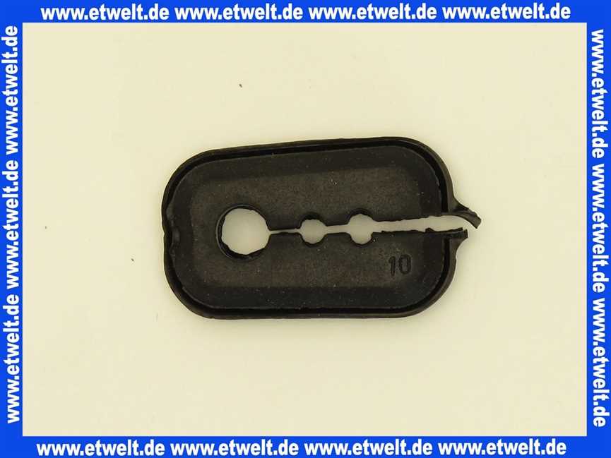 95.95120-0012 MHG MAN Kabeldurchführung EPDM 50 Sh.A RE/DE 1 H