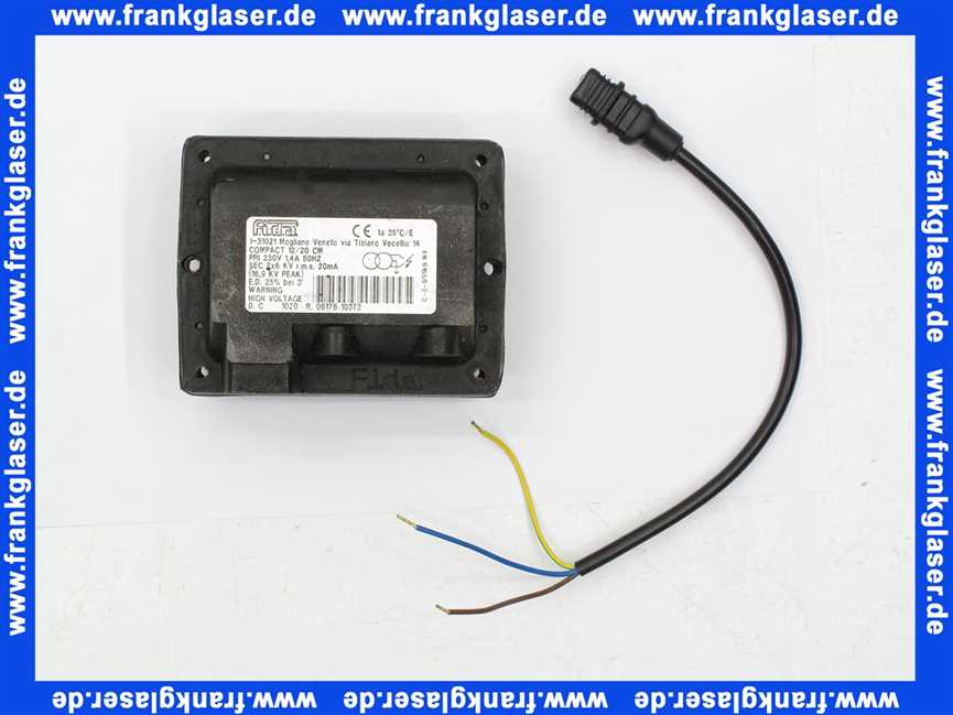 95.95272-0019 MHG MAN Zündtrafo 12/20 CM mit Kabel RZ 2/3, F.i.d.a.