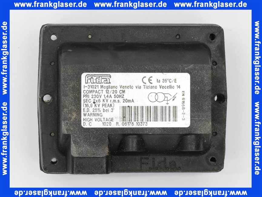 95.95272-0019 MHG MAN Zündtrafo 12/20 CM mit Kabel RZ 2/3, F.i.d.a.