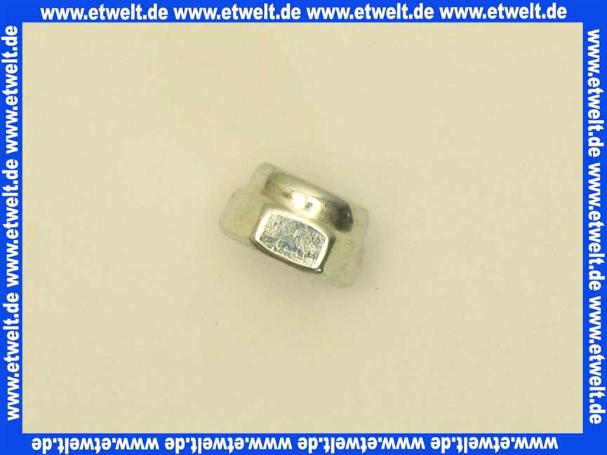 95.99196-0012 MHG MAN Sechskantmutter, M5 selbstsichernd DIN 985 A3B
