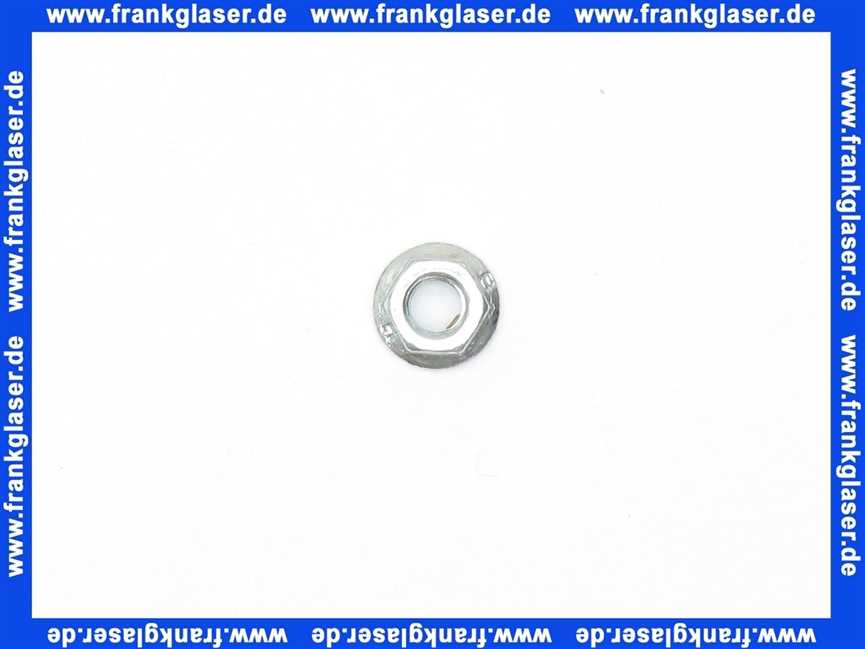 95.99196-0013 MHG MAN Sechskantmutter M5 Tensilok mit Sperrzähnen, zn