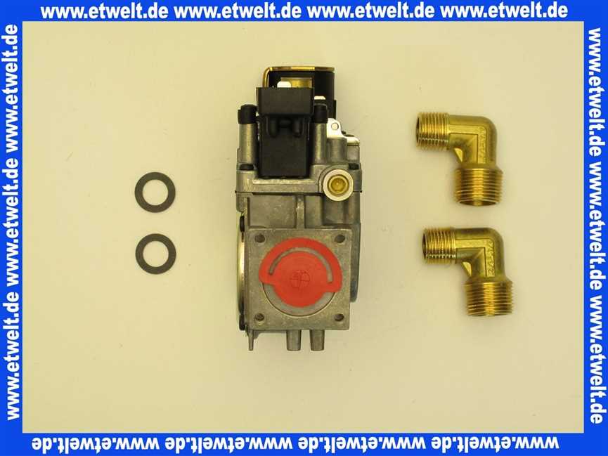 96.00025-0001 MHG MAN Gasmagnetventil, kpl. für DUOMAT