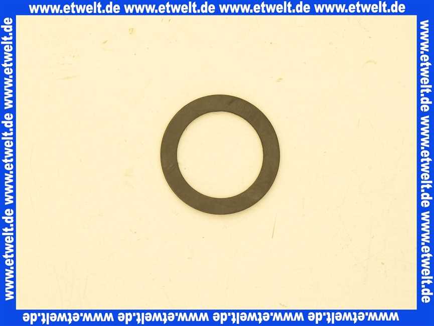 96.00025-0011 MHG MAN Dichtung (1 1/2 Zoll, EPDM) f. Überwurfmutter Pumpe f. DUO/MD