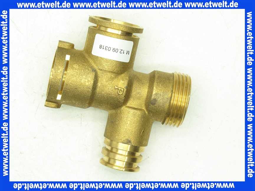 96.00025-1128 MHG MAN Ventilkörper f.3-Wege-Ventil 251040 (eckige Klammer 251055)