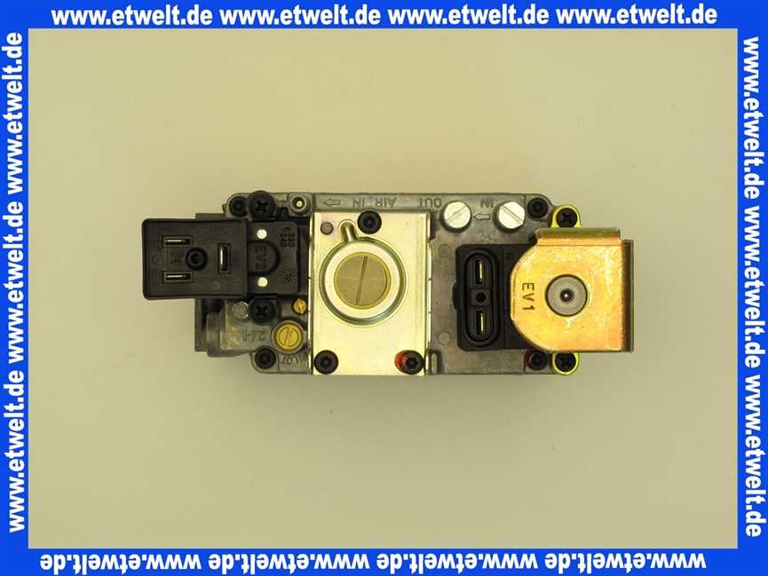 96.00025-1166 MHG MAN Gasmagnetventil, SIT 822 (ohne Ms.-Bögen) für DUO/MD120/EC