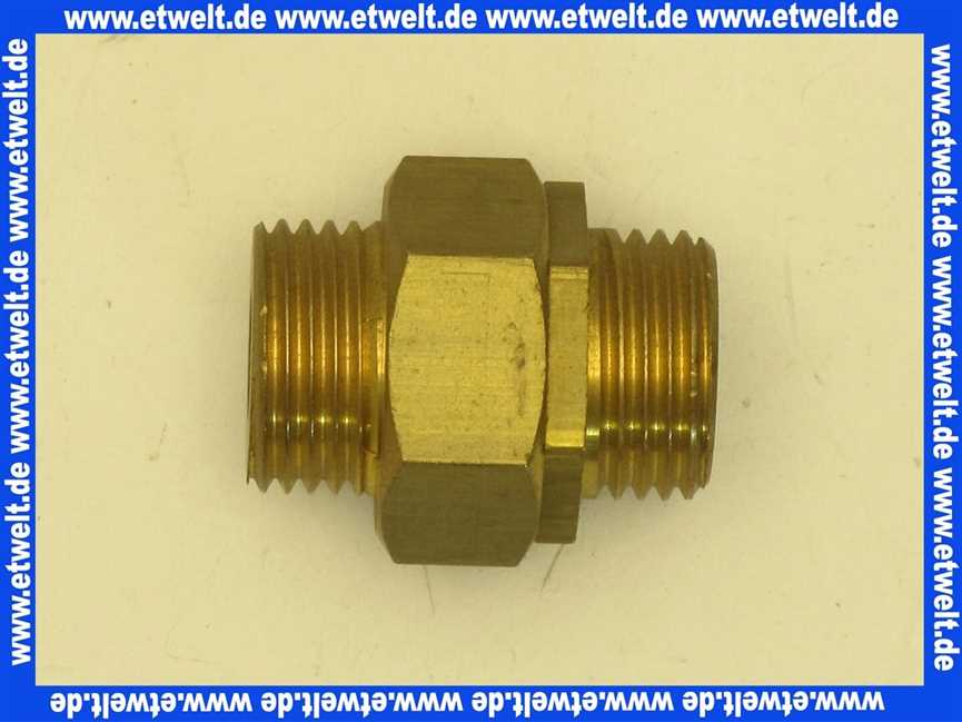 96.00025-1602 MHG MAN Bypass-Ventil mit Nippel 1/2 Zoll f.ME 25