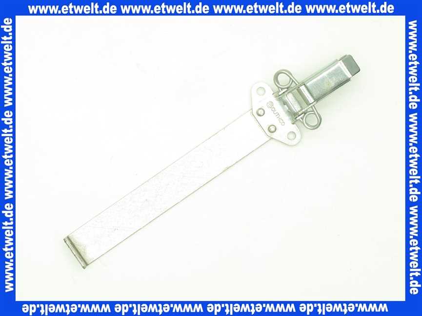 96.00025-1767 MHG MAN Befestigungsschiene mit Spannverschluß für Kesselkörper 3+2